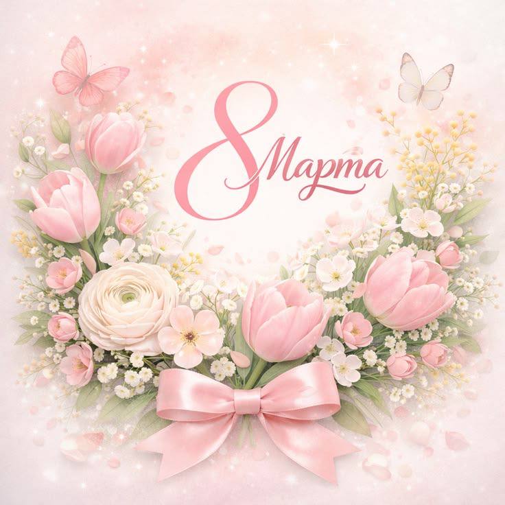 Поздравление Министра промышленности А.Е.Кузнецова с 8 марта